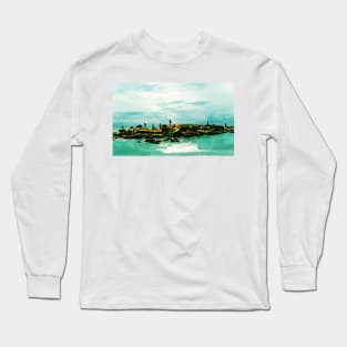 Fishing in the summertime Long Sleeve T-Shirt